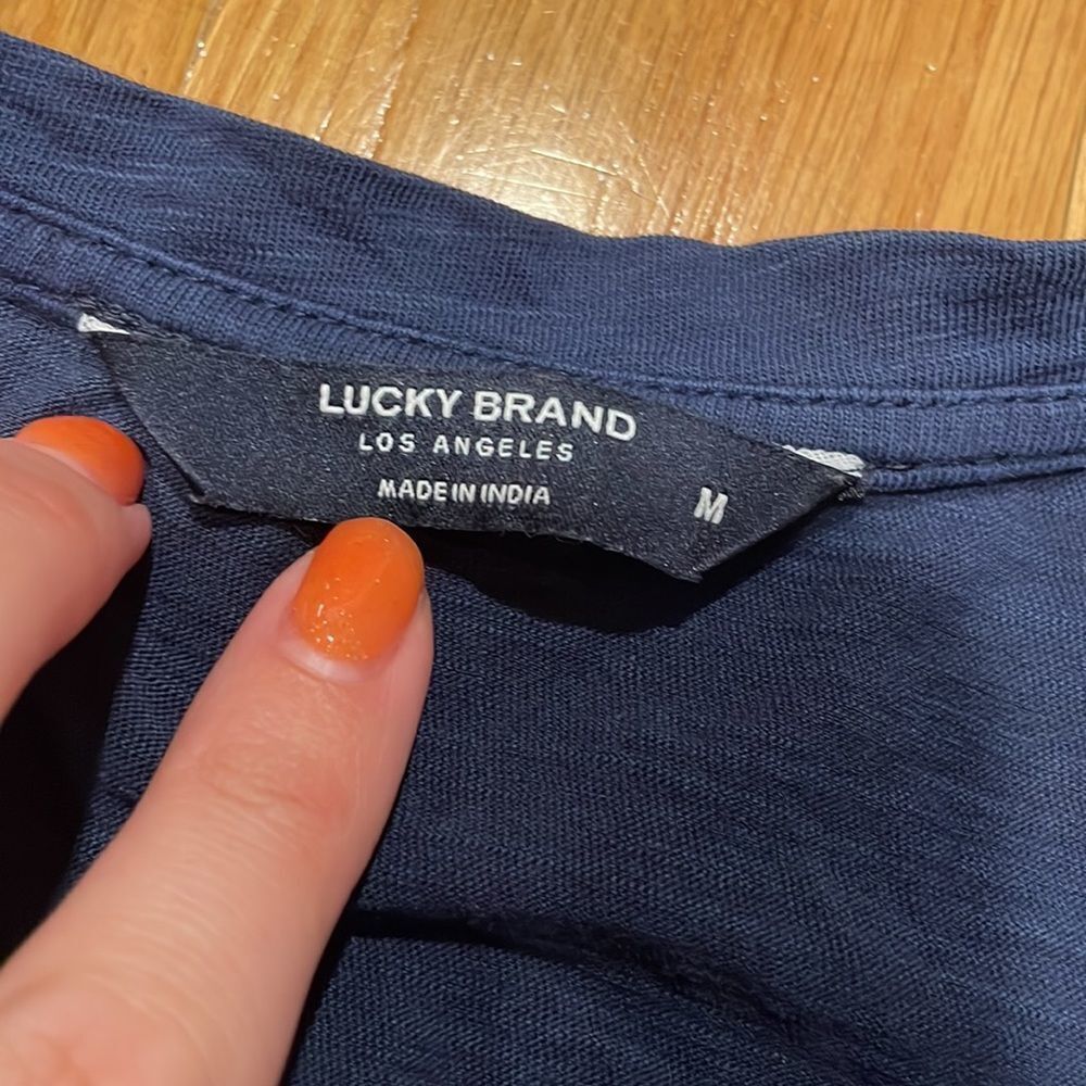 Lucky Brand Size Medium Womens Top Good Condition - Picture 4 of 4